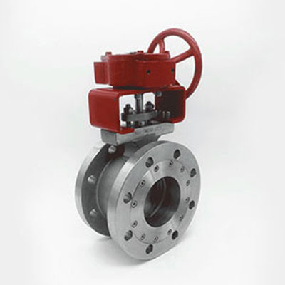 双偏心法兰蝶阀